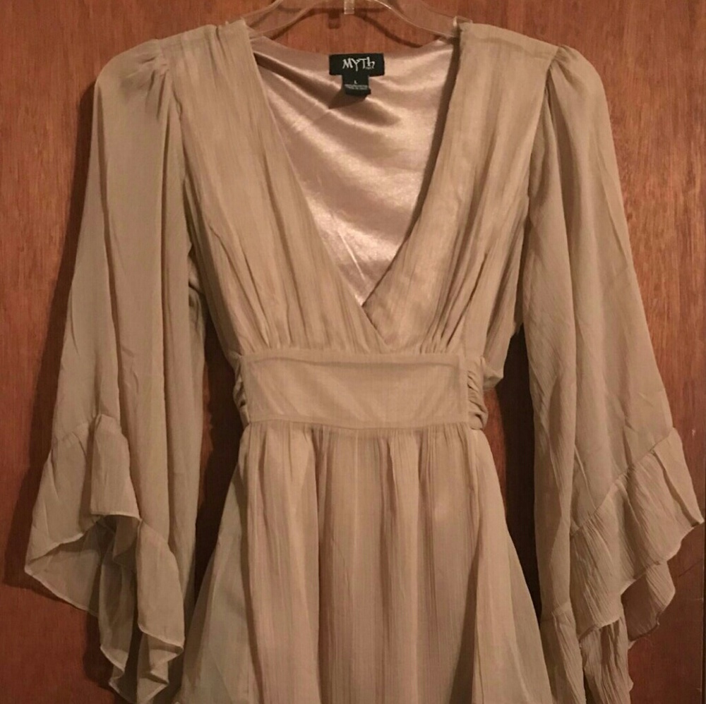 Tan Dress
